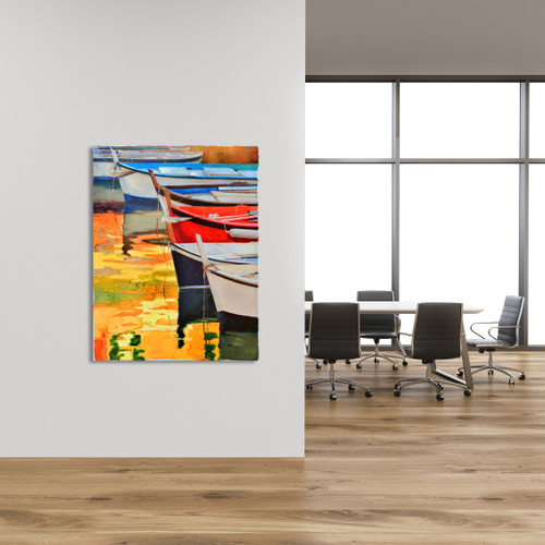 Boating Gallery Wrap Room Scene