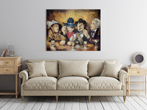 West Cigars Gallery Wrap Room Scene