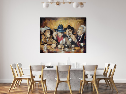 West Cigars Gallery Wrap Close Up Image