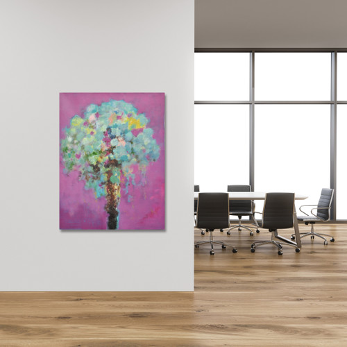 Cotton Candy Gallery Wrap Room Scene