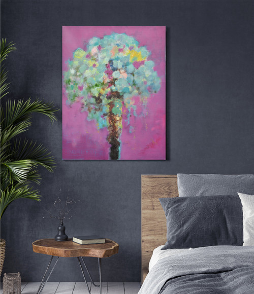 Cotton Candy Gallery Wrap Close Up Image