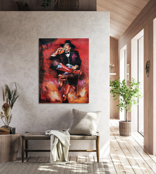 Saloon Man Gallery Wrap