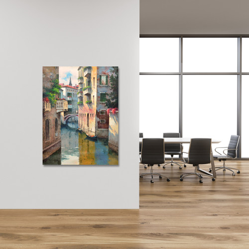 Venice 3 Gallery Wrap Room Scene