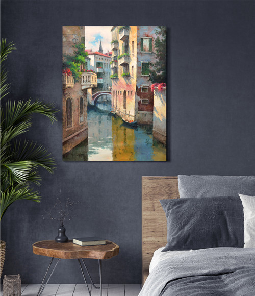 Venice 3 Gallery Wrap Close Up Image