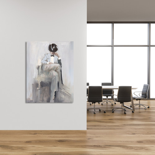 Tux Man Gallery Wrap Close Up Image