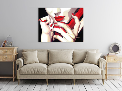 Call Your Attention GalleryWrp Room Scene