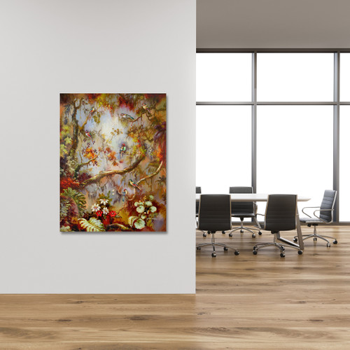 Aviary Gallery Wrap 20 Room Scene