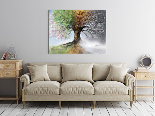 Seasons Tree Room Scene