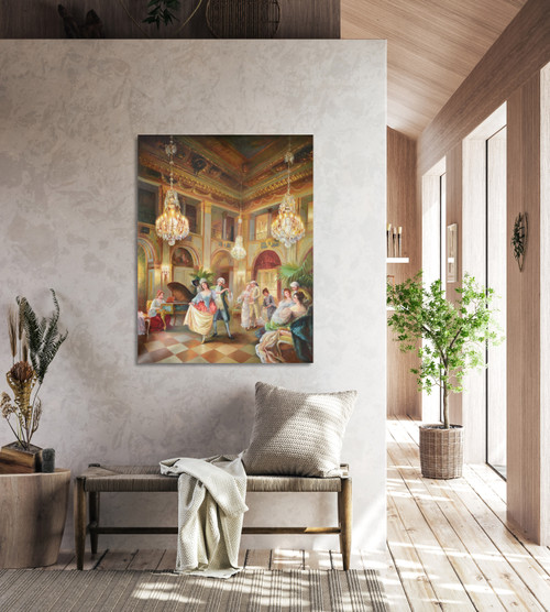 Banquet 1 Gallery Wrap Room Scene