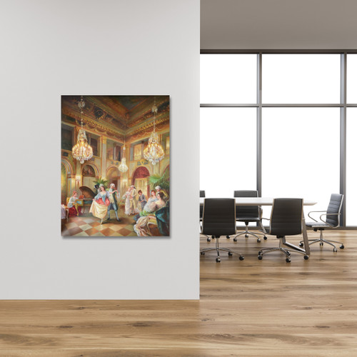 Banquet 1 Gallery Wrap Close Up Image