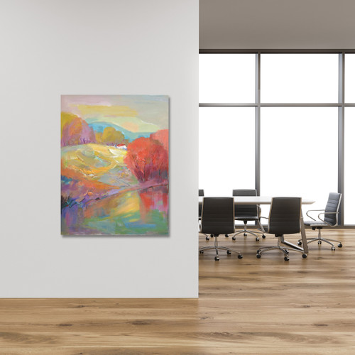 Whimsy Landscape 2 Wrap Close Up Image