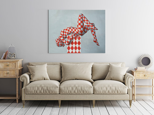 Retro Ladies 2 Gallery Wrap Room Scene