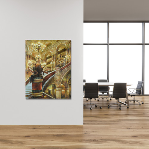 Grand Stair Gallery Wrap Room Scene