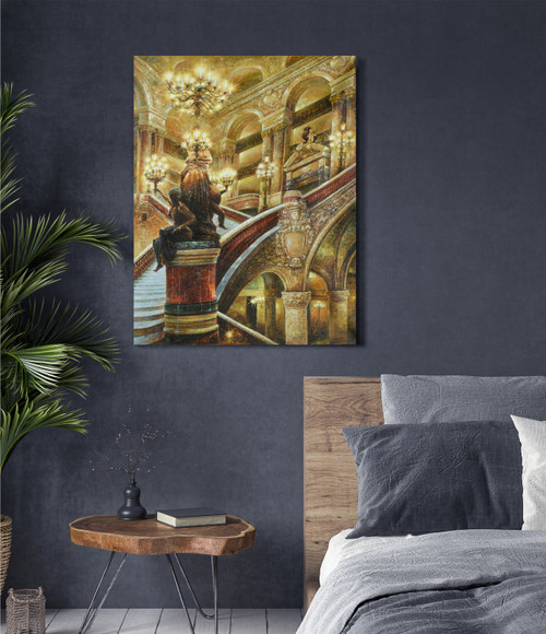 Grand Stair Gallery Wrap Close Up Image