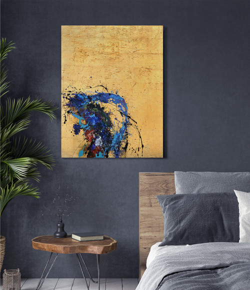 Abstarct XI Gallery Wrap Close Up Image