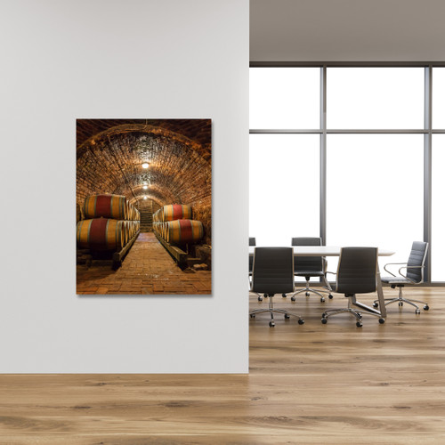 Wine Cellar Gallery Wrap Room Scene
