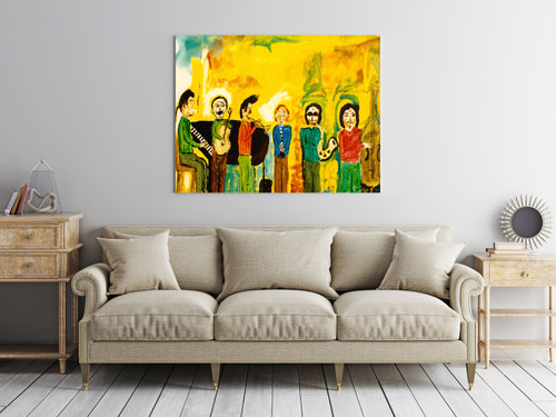 Modern Band Gallery Wrap