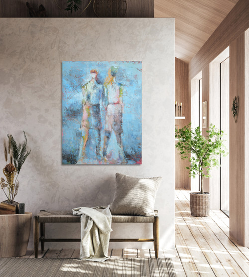 Mirrored I Gallery Wrap Room Scene