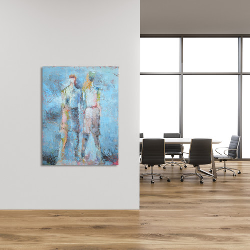 Mirrored I Gallery Wrap Close Up Image