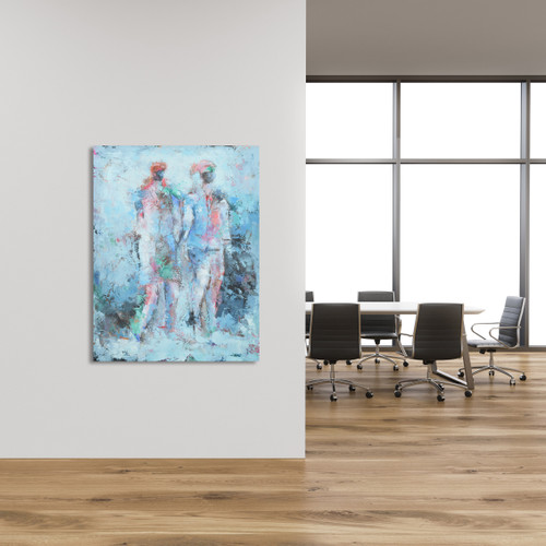 Mirrored II Gallery Wrap Close Up Image