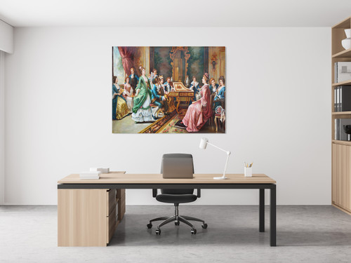 Recital Gallary Wrap Close Up Image