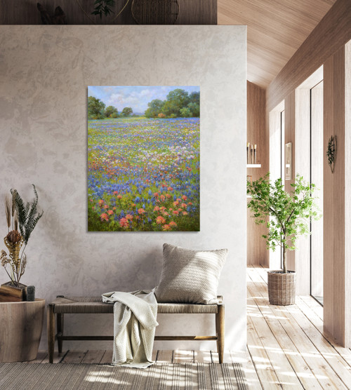 Floral Field Gallery Wrap