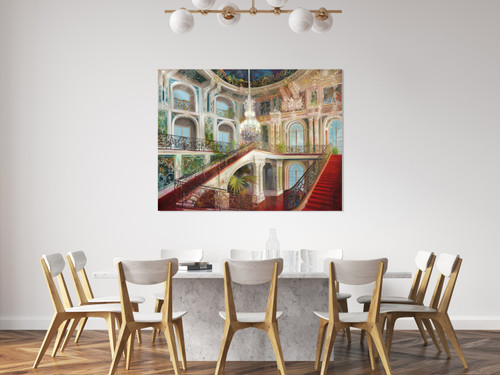 Palace Interior XI Gallery Wrap Room Scene