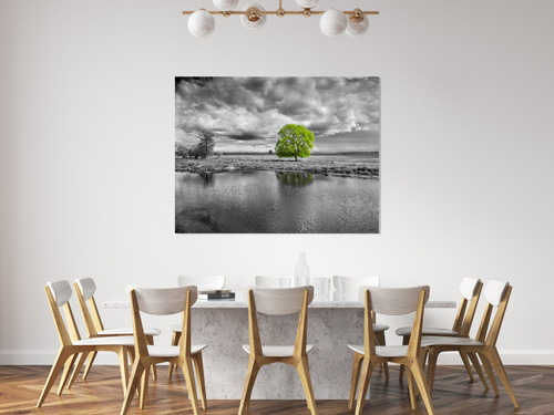 Green Tree Gallery Wrap Room Scene