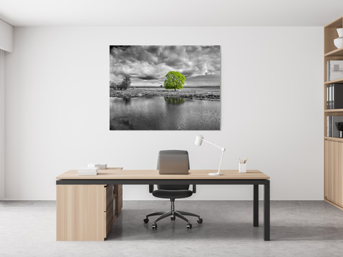 Green Tree Gallery Wrap Close Up Image