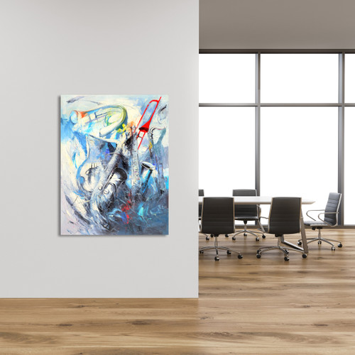 Music with Accents Gallery Wrap Room Scene