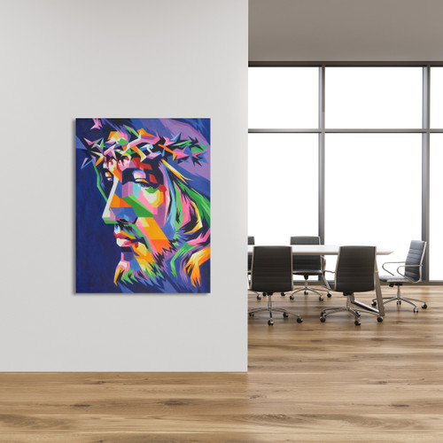 Face Of Jesus 2 Room Scene