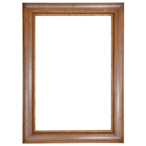 Sm Western Wood Frame 24X36 Weathered Wood
