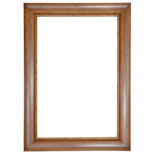 Sm Western Wood Frame 24X36 Weathered Wood