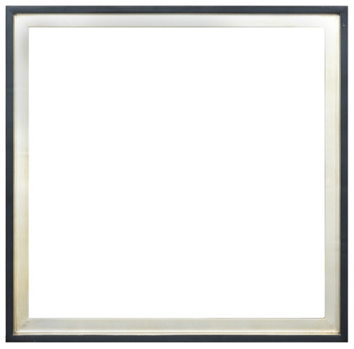 Gallery Simplicity Black and Silver 48X48