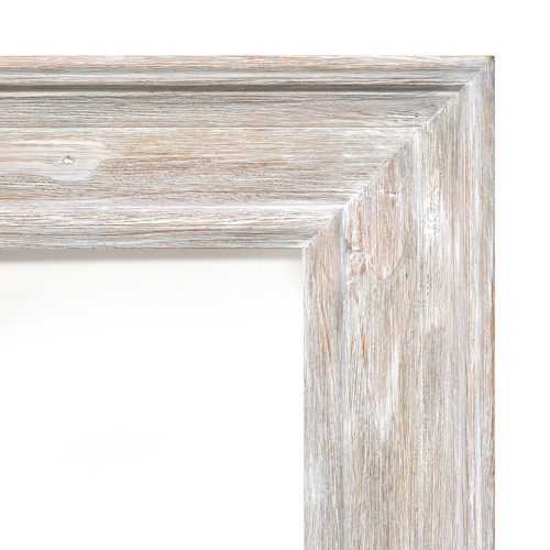 Misty Woods Frame 12x24 Distressed White Wash