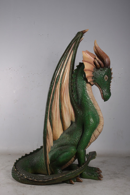 Sitting Dragon 7 Ft