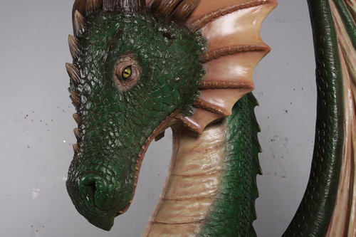 Sitting Dragon 7 Ft Room Scene