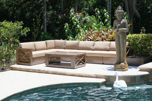 Mountain Studio Outdoor Ultimate 10 Pce Sectional Set Room Scene