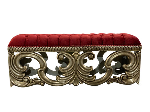 Platine Rococo Red 3 Seater
