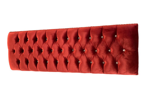 Platine Rococo Red 3 Seater Close Up Image