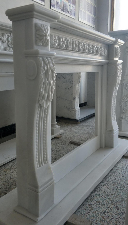 White Flower Mantel T7120