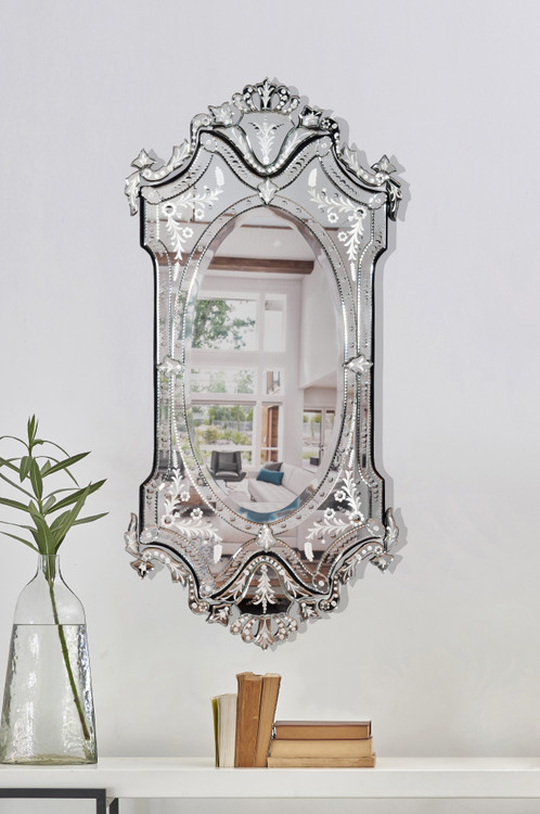 Venetian 140 Cm Vertical Mirror Room Scene