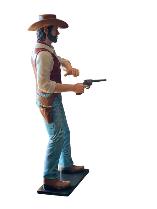 Gunslinger Cowboy 6ft Room Scene