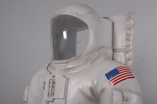 Astronaut Statue Close Up Image