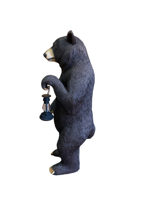 Standing Bear with Solar Lantern 3.50 FT Room Scene