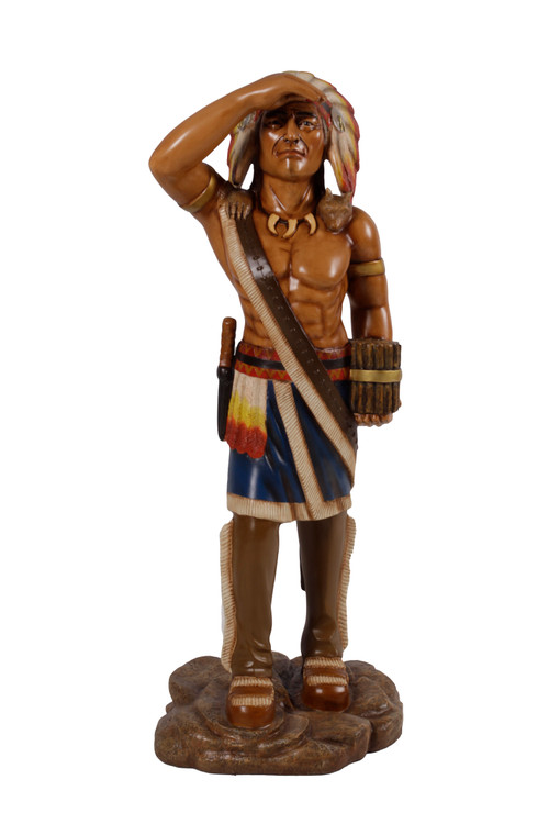 Tobacco Native American Indian 4ft Room Scene