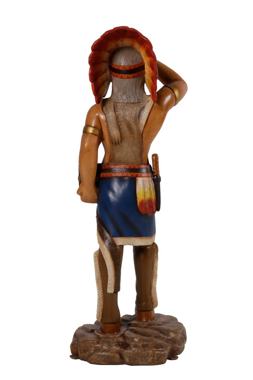 Tobacco Native American Indian 4ft Close Up Image