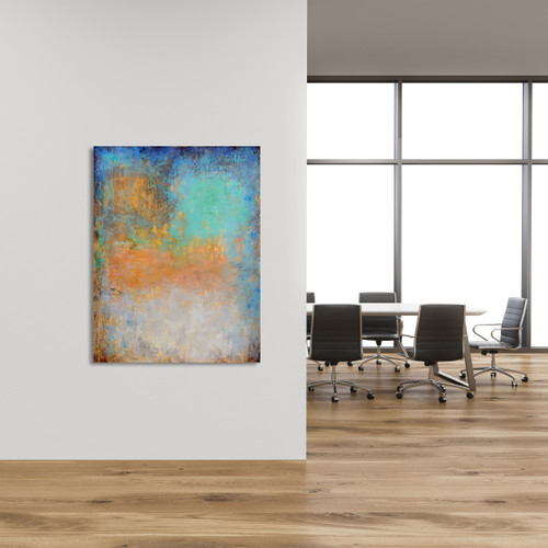Abstract XXIII Gallery Wrap Room Scene