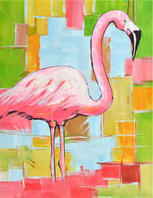Flamingo Gallery Wrap
