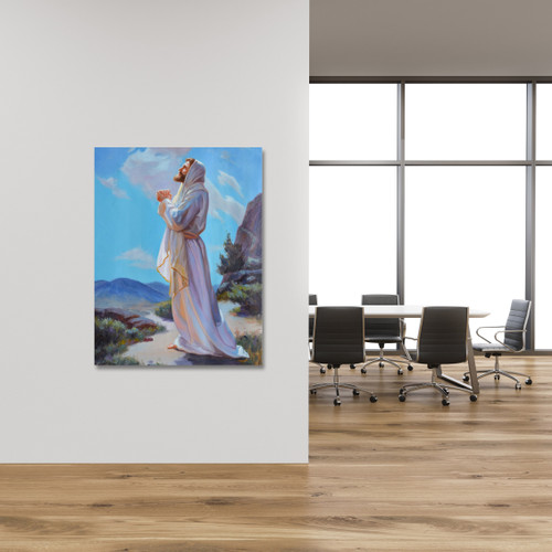 Jesus VI Gallery Wrap Room Scene